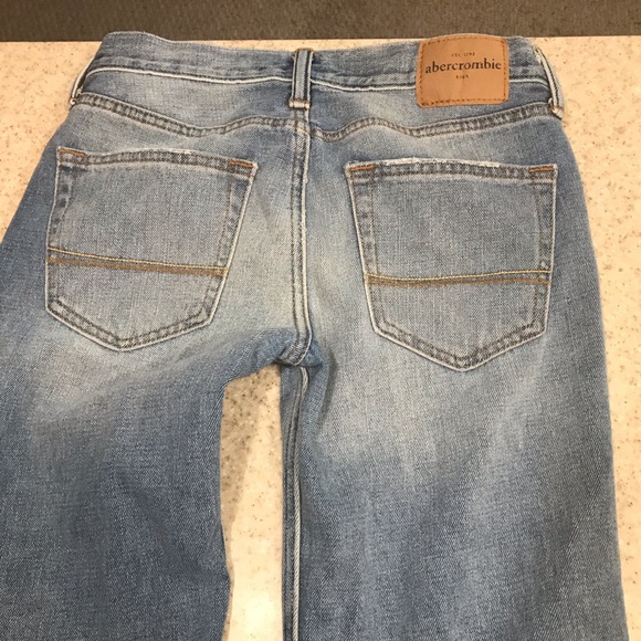 TWO pair Abercrombie & Fitch Jeans! Size 16 boys - Picture 5 of 6